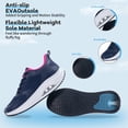 thumbnail image 6 of Z ZARPION Plantar Fasciitis Shoes Women Walking Arch Support Tennis Casual Athletic Nurse Orthotic Sneakers for Foot Pain Relief US Size 11, 6 of 9
