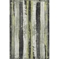 thumbnail image 2 of Addison Rugs Mayfield Premium Machine Washable Transitional Stripes Aloe Rectangle Rug, 3' x 5', 2 of 7