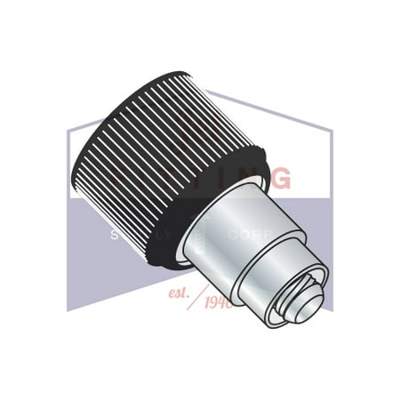 

632 x .360 x .125 Retractable Captive Panel Fastener | Flare In Style | Black Finish (Quantity: 20)