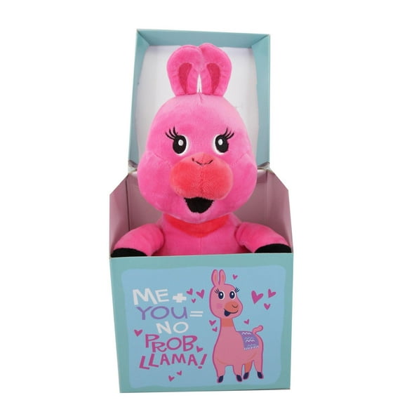 Lama dans une boîte cadeau