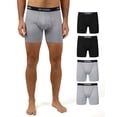 thumbnail image 1 of Calzoncillo bóxer de 32 grados, moderno, para hombre, paquete de 4 unidades, de secado rápido, 1 of 5