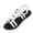 White, variant on Women's Sandals Ankle Buckle Strap Flat Heels Beach Shoes Ladies Flat Heels Clip-toe Casual Rome Sandals Brown