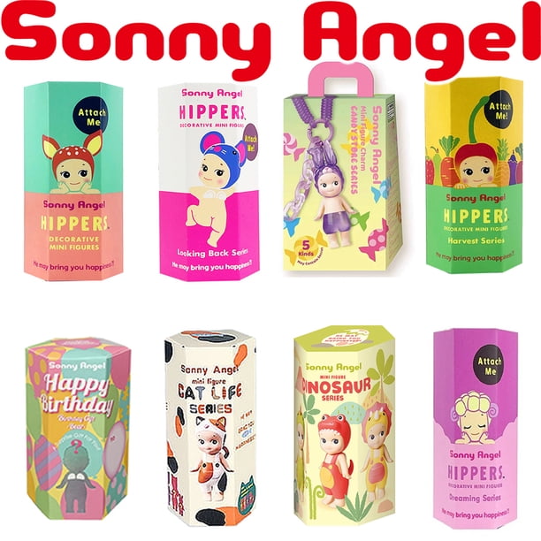 Nueva caja ciega Kawaii Sonny Angel Dog Time Series personaje de acción juguetes muñecas para fanáticos niños regalos de navidad múltiples Se aleatorios