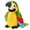 Green, Red, Blue, variant on Talking Stuffed Parrot Repeat Electronic Bird Speaking Pet, Waving Wings Plush Toy Interactive Animated Gift for Kids