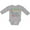 AC-Heather Grey, variant on Inktastic Texas Grandma Loves Me Boys or Girls Long Sleeve Baby Bodysuit