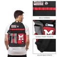thumbnail image 5 of Disney Mickey Mouse M 18.5" Adult Black & Red Backpack, 5 of 7