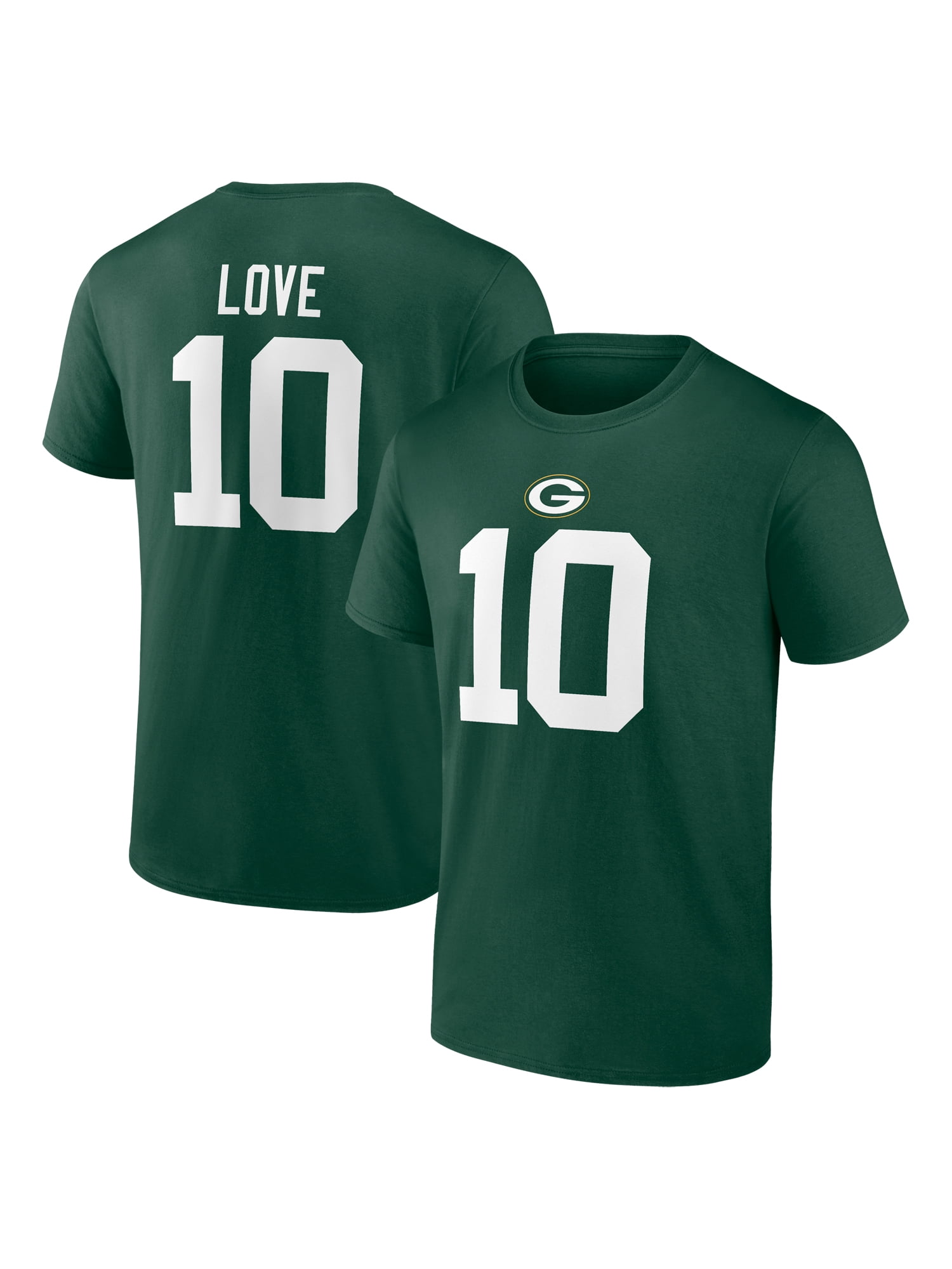NFL Jordan Love Green Bay Packers Men's Player Short Sleeve T-Shirt
