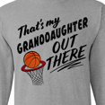 thumbnail image 4 of Inktastic That's My Granddaughter out There Basketball Long Sleeve T-Shirt, 4 of 5