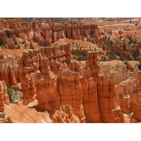 Canvas Print Bryce Canyon National Park Hiking Stretched Canvas 10 x