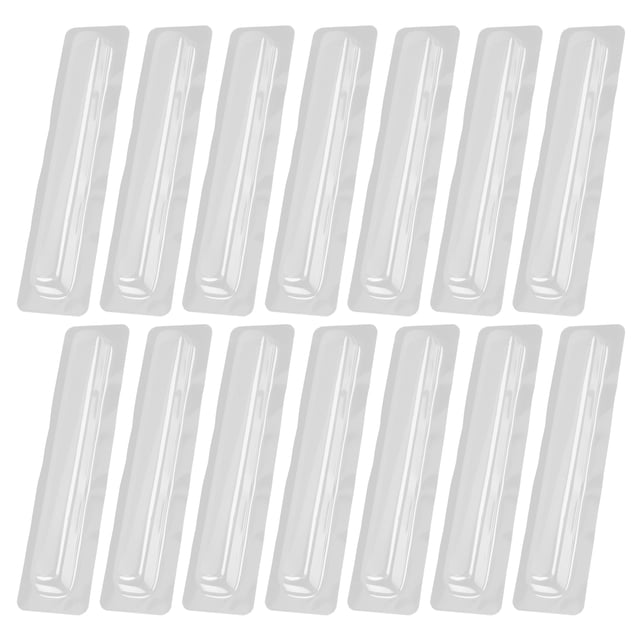 Shisuyan 12pcs Plastic Clock Pointer Protection Box Transparent Anti-Squeeze Quartz Wall Clock Hands Arms Cover Shell Parts Movement Accessories