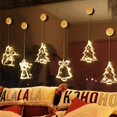 thumbnail image 1 of AMERTEER Christmas Suction Cup Light Window Backdrop Decoration LED String Light For Indoor Home Bedroom Wedding Party New Year, 1 of 13