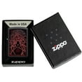 thumbnail image 7 of Zippo Spider Texture Print Design Black Matte Pocket Lighter, 7 of 7