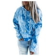 thumbnail image 2 of Aloohaidyvio Hoodies,Women Plus Size Printed Gradient Pullover Long Sleeve Sweatshirt Top, 2 of 6