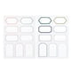 thumbnail image 4 of Creative Name Stickers Self Adhesive Blank Label Sheets for Bottles, Containers & School Supplies 5 Sheets, Assorted Colors, 4 of 4
