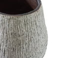 thumbnail image 2 of Mony 10 Inch Tabletop Decorative Flower Vase, Home Accessory, White Brown, 2 of 5