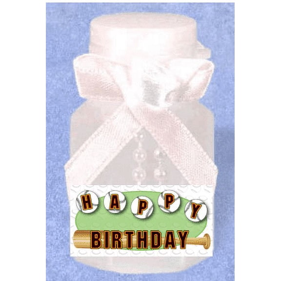 Baseball 12pack Mini Bubble Favors