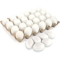 thumbnail image 3 of Joyfy 24 Pcs Easter Egg,2.36" Easter Unpainted White Eggs Wooden Decorating for Kids DIY Paint Your Own Egg Decor,Easter Craft,Easter Eggs Hunt,Easter Basket Stuffers,School Activities Supplies, 3 of 8