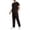 *Coffee, variant on Men's Short Sleeve Medical Scrub Set,V-Neck Top and Cargo Pocket Pants Uniform For Men,Gray,S-2XL