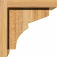 thumbnail image 3 of 8"W x 8"D x 8"H Monterey Rough Sawn Corbel w/Backplate, Western Red Cedar, 3 of 9