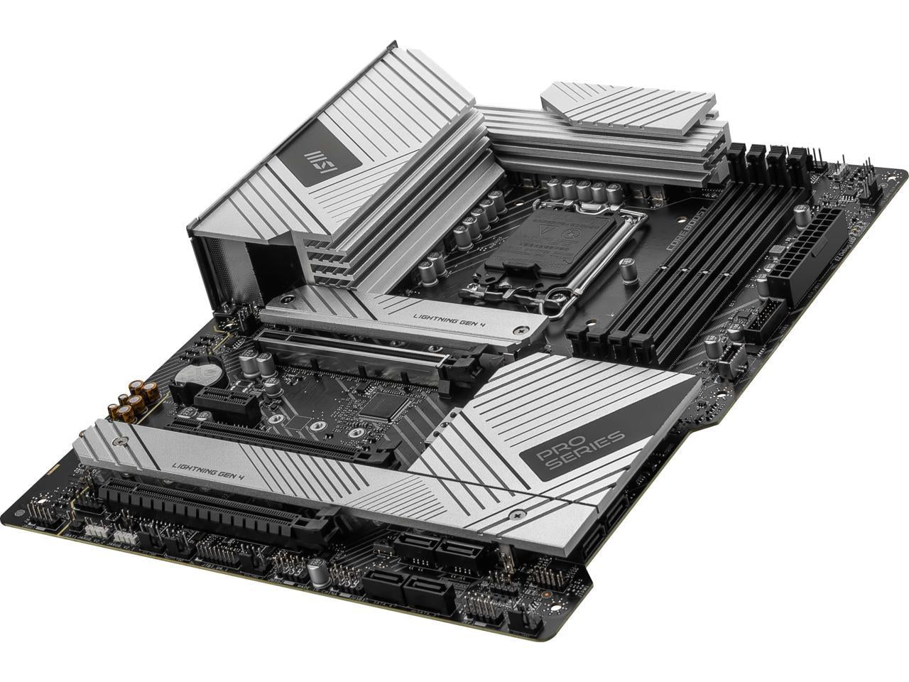 MSI PRO Z790-A WIFI II LGA 1700 Intel Z790 SATA 6Gb/s DDR5 ATX Motherboard