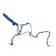 thumbnail image 3 of Cabestro de cuerda, Cabestro de cuerda para caballo Cabestro de cuerda ajustable con nudos Cabestro de cuerda para caballo con nudos Tecnología innovadora, 3 of 8