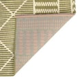 thumbnail image 5 of Unique Loom Outdoor Trellis Collection Area Rug - Dalyan (7' 10" x 10' Rectangle Green/Ivory), 5 of 9