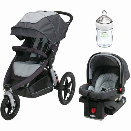 UPC 047406132560 product image for Relay Click Connect Jogging Stroller Infant Travel System with Nuk Simply Natura | upcitemdb.com