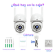 thumbnail image 5 of 2pcs Cámara De Seguridad Exterior Wifi Visión Nocturna 3mp Belug, blancas, 5 of 5