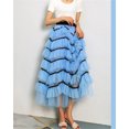 thumbnail image 4 of Txlixc Falda de TUL de estilo femenino de longitud media Txlixc  moda, 4 of 7