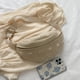 thumbnail image 2 of Bolso de pecho de paja para mujer, Bolso de hombro tipo bandolera con flores de margaritas (caqui), 2 of 6