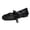 Black, variant on Willtoo Womens Lace Mesh Ballet Flats Closed Toe Floral Mary Jane Flats Casual 2026 Ballerina Flats