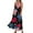 Black, variant on Women's V-Neck Sleeveless American Flag Print Summer Beach Dress, Casual Loose Fit Maxi Long Sundress with Pockets for Independence Day Outfit 4th of July,Black L