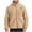 Khaki, variant on PuLe Men's Artificial Fleece Stand Up Collar Single Control Four Zone Heating Thermal Clothing Zipper Opening Usb Charging Dc Dual Connector Long Sleeved Hooded Casual Jacket