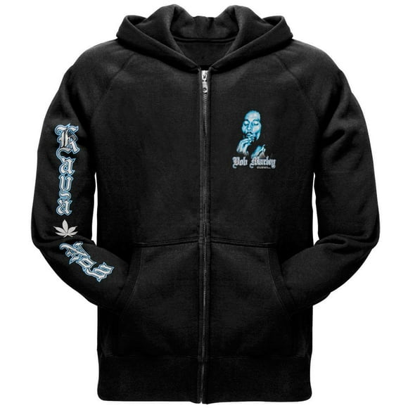 Bob Marley - Kaya Now Black Zip Hoodie