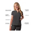 thumbnail image 2 of Adar Addition Scrubs For Women - Notched V-Neck Scrub Top, 2 of 7