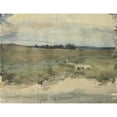 thumbnail image 3 of Magnus Enckell 14x12 Black Modern Framed Museum Art Print Titled - Landscape (1890 - 1925), 3 of 5