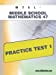 MTEL Middle School Mathematics 47 Practice Test 1 | Walmart Canada
