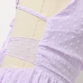 thumbnail image 6 of OSOLU Solid Color Women Spaghetti Strap Mini Dress Low Cut Sleeveeless Mini Dress Backless Going Out Ruffle Beach Wear Dress Stylish Sundress Dresses For Women 2025 Elegant Classy, 6 of 8