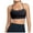 Black, variant on Women's Comfortable Back No Underwire Wicking Breathable Underwear Yoga Bra Wrap Bra Top Bra