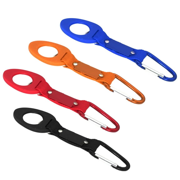 Raindrops  4 Pcs Drink Bottle Holder Water Pouch with Clip for Backpack