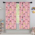 thumbnail image 5 of Blackout Kids Curtains,Ballet Princess Pattern Childrens Insulated Curtains Set Of 2,Bedroom Essentials,Toddler Room Decor 42"x63", 5 of 5