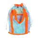 thumbnail image 3 of Bolso de playa para niños | Mesh Sand Away Almacenamiento de juguetes de playa | Mochila de nylon con cordón de gran capacidad para piscina, natación, deportes al aire libre | 25x22x2cm | Ligero, 3 of 7