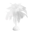 thumbnail image 1 of Feather Table Lamp - PVC Material, Portable, 4.5V Power, for Bedroom/Party Decoration/Photography, 1 of 3