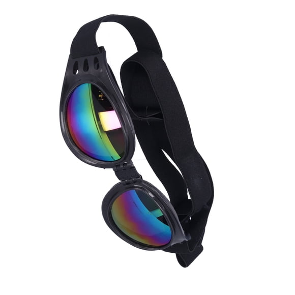 Pet Dog Sunglasses,Foldable Summer Dog UV Glasses Outdoor Doggy Goggles Cute Funny Dogs Sunglasses Photo Props for Medium and Large Dogs