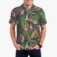 thumbnail image 1 of Fotbe Forest Animals And Plants Camiseta Polo de Golf para Hombre con Estampado – Camisa Deportiva Transpirable con Cuello Abotonado-X-Large, 1 of 6