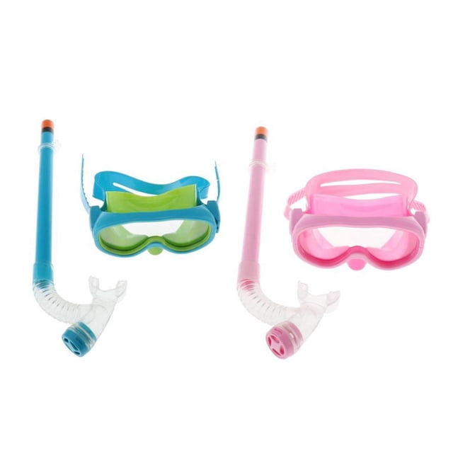 2 Unids Niño Natación niebla Gafas Kids Diving & Haveather Pipe Sunnimix Gafas de buceo infantil
