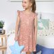 thumbnail image 4 of Fotbe Rose Gold Glitter Vestido de Dormir para Niñas de 3 a 10 Años, Mangas Cortas, Estilo Princesa, Pijama Camisón con Mangas Voladas-Large, 4 of 6