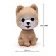 thumbnail image 2 of Car Interior Simulation Shaking Head Dog Decor, Car Interior Dashboard Ornament Home Office Decor(Teddy WHITE), 2 of 4