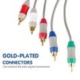 thumbnail image 5 of 6Ft Component HD AV Cable to HDTV-EDTV (High Definition 480p) Compatible with Nintendo Wii and Wii U, 5 of 7