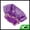 Purple, variant on Unique Bargains Women Double Layer Shower Cap 1 Pc Pink